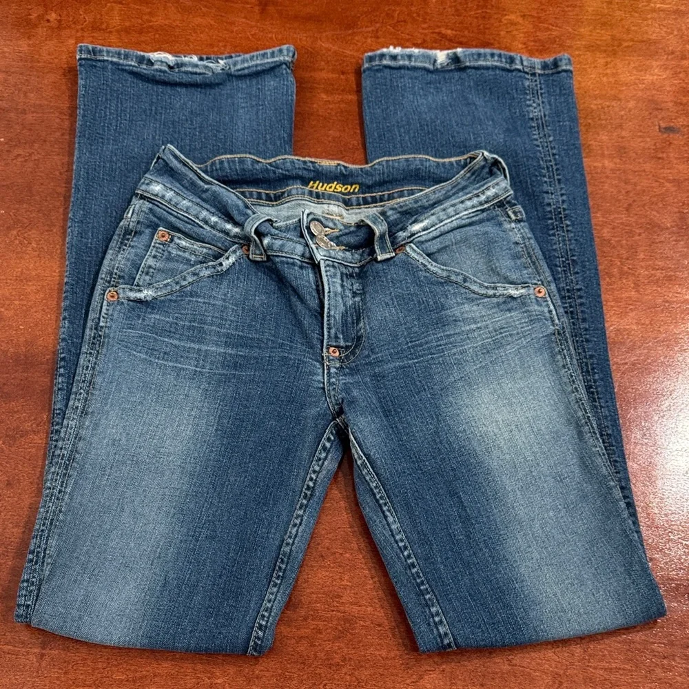 Hudson Iconic Vintage Flap Pocket Bootcut/Flare Jeans Sz 28 - Picture 1 of 7